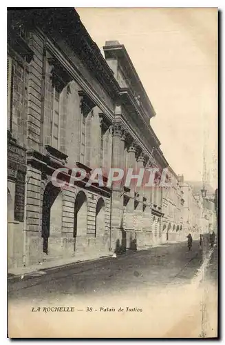 Ansichtskarte AK La Rochelle palais de justice