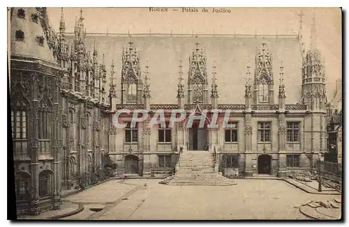 Cartes postales Rouen le Palais de Justice