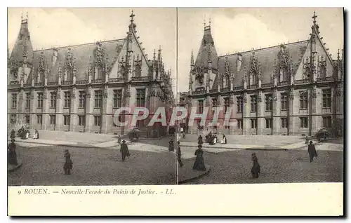 Ansichtskarte AK Rouen Nouvelle facade du palais de justice