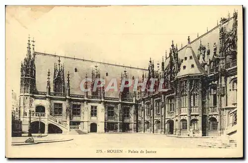 Cartes postales Rouen Palais de Justice