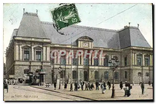 Cartes postales Rennes Palais de Justice