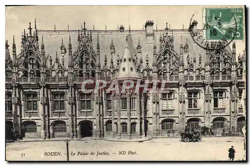 Cartes postales Rouen Palais de Justice