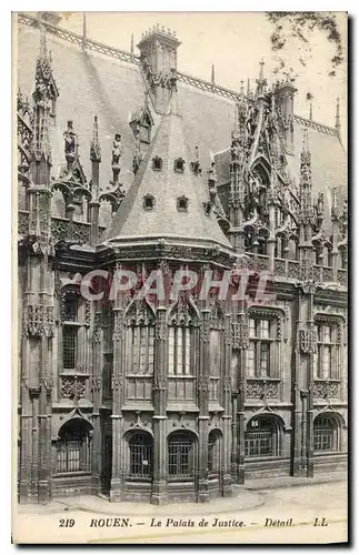 Cartes postales Rouen Palais de Justice