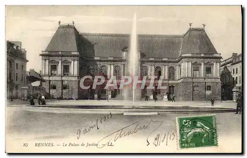 Cartes postales Rennes le Palais de Justice