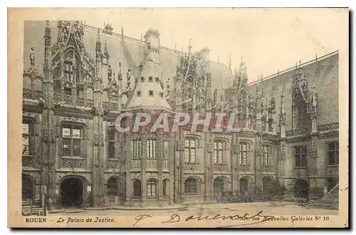 Cartes postales Rouen Palais de Justice