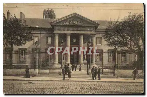 Ansichtskarte AK Reims Palais de Justice