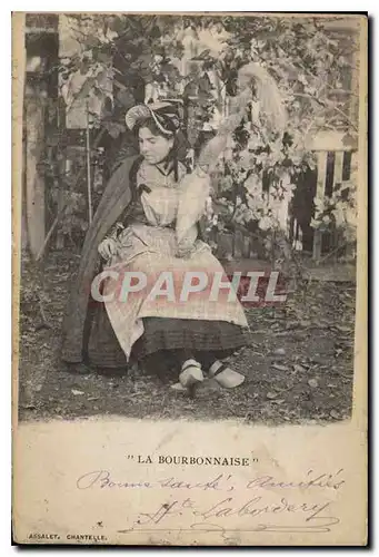 Cartes postales Folklore La Bourbonnaise