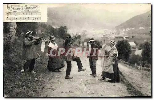 Ansichtskarte AK Folklore la Bourreio d'Aubergno