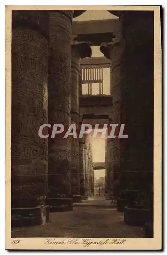 Ansichtskarte AK Egypt Egypte Karnak The Hypostyle Hall