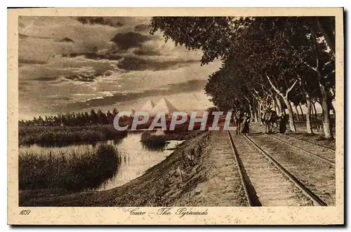 Ansichtskarte AK Egypt Egypte Cairo The Pyramids