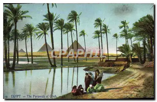 Cartes postales Egypt Egypte Egypte Les Pyramide de Gize