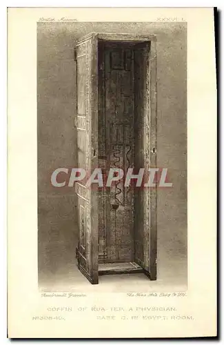 Ansichtskarte AK Egypt Egypte Coffin Egypt