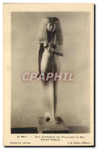 Cartes postales Egypt Egypte Toui Superieure des Pallacides de Min Empire Thebain