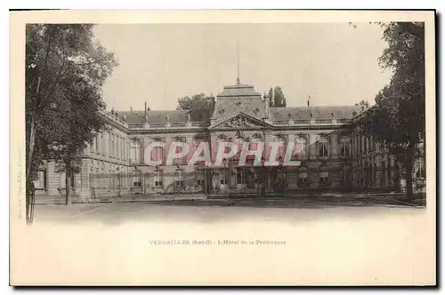 Cartes postales Versailles L'Hotel de la Prefecture