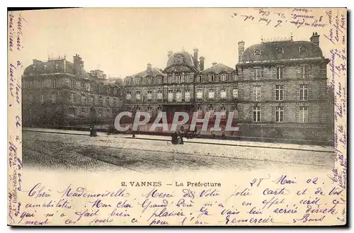 Cartes postales Vannes La Prefecture