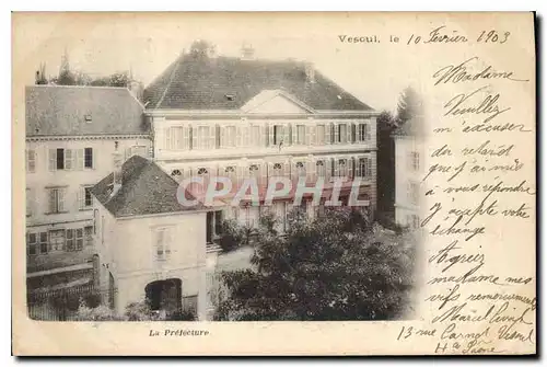 Cartes postales Vesoul La Prefecture