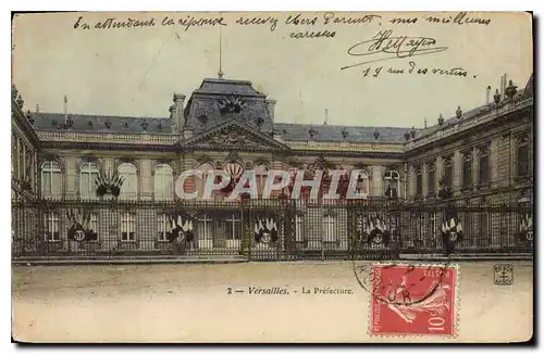 Cartes postales Versailles La Prefecture