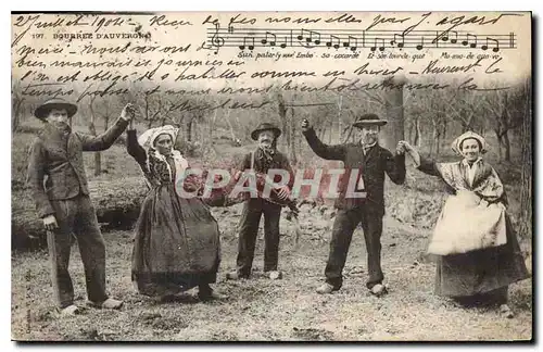 Cartes postales Folklore La Bourreio d'Auberono