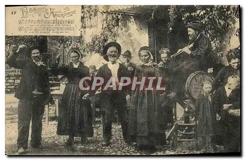 Cartes postales Folklore La Bourreio d'Auberono