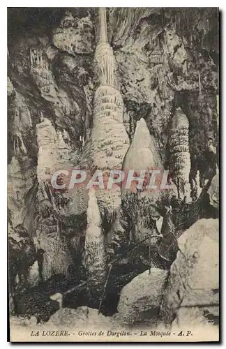 Cartes postales La Lozere Grottes de Dargilan La Mosquee