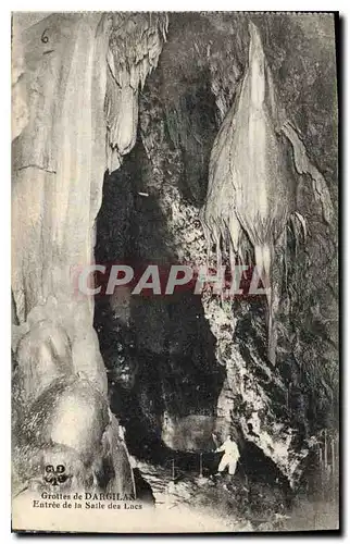 Cartes postales Grottes de Dargilan Entree de la Salle des Lacs