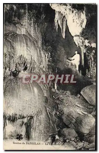Cartes postales Grottes de Dargilan La Cheminee
