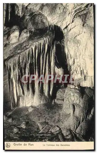 Cartes postales Grottes de Han Le Tonneau des Danaides