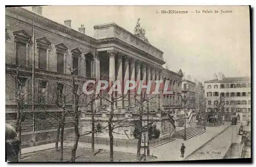 Cartes postales St Etienne Le Palais de Justice