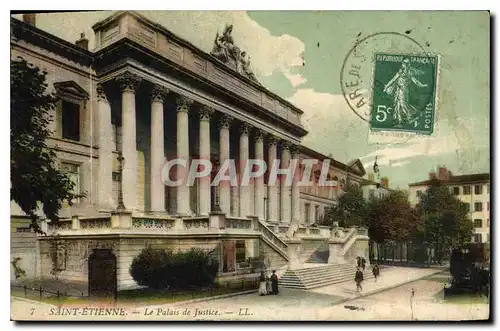 Cartes postales Saint Etienne Le Palais de Justice