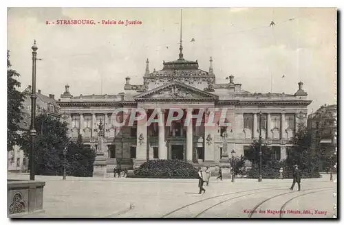 Cartes postales Strasbourg Palais de Justice