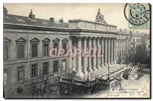 Cartes postales Saint Etienne Le Palais de Justice