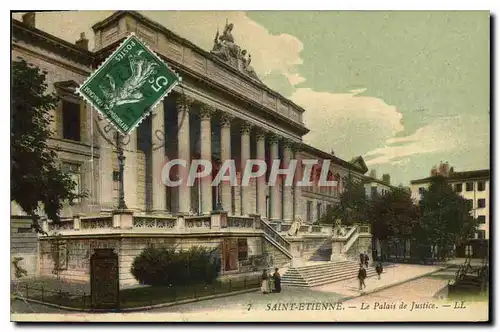 Cartes postales Saint Etienne Le Palais de Justice