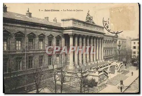 Cartes postales Saint Etienne Le Palais de Justice