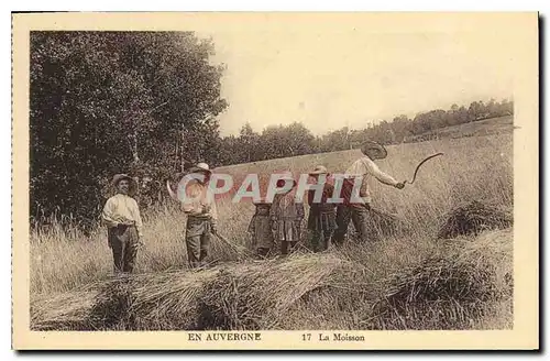 Cartes postales Folklore En Auvergne la maison