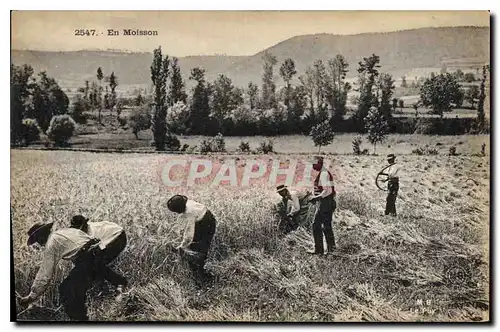 Ansichtskarte AK Folklore En Moisson