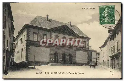 Ansichtskarte AK L'Auvergne Saint Flour Le Palais de Justice