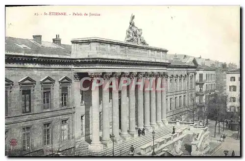 Ansichtskarte AK St Etienne Palais de Justice