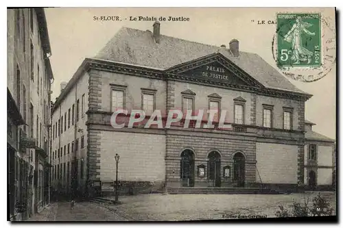 Cartes postales St Flour Le Palais de Justice