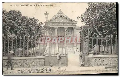 Cartes postales Saint Denis Le Palais de Justice