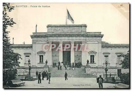 Cartes postales Saintes Palais de Justice