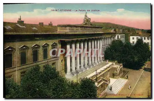 Cartes postales Saint Etienne Le Palais de Justice