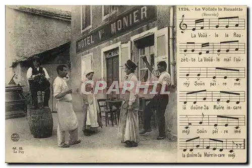 Cartes postales Folklore La Vouale la Rouzette