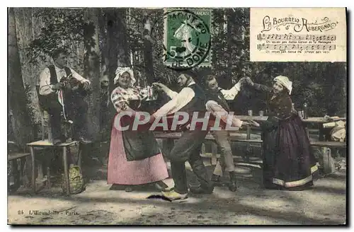 Cartes postales Folklore La Bourreio d'Aubergno