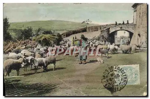 Cartes postales Folklore Auvergne