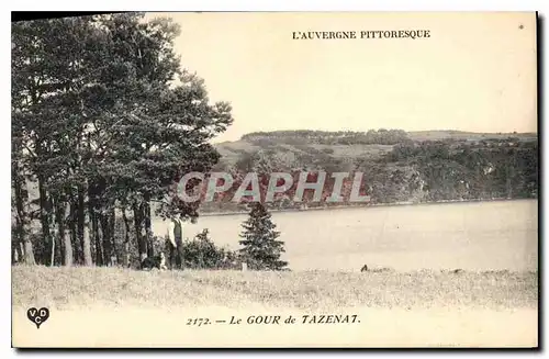 Ansichtskarte AK Folklore L'Auvergne Pittoresque le gour de tazenat