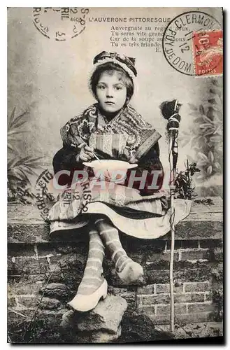 Cartes postales Folklore L'Auvergne pittoresque