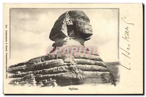 Cartes postales Egypte Egypt Sphinx