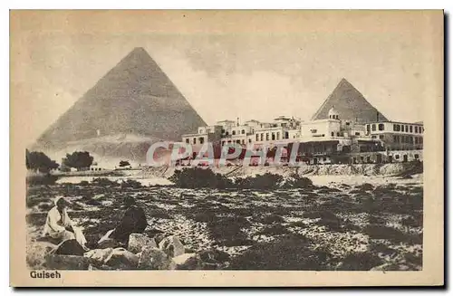 Cartes postales Egypte Egypt Guiseh