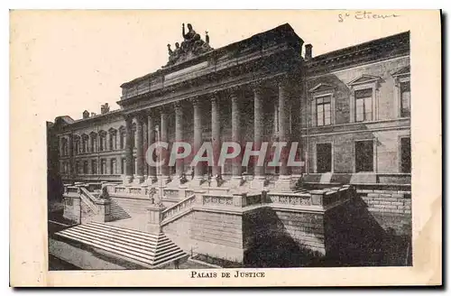 Cartes postales PALAIS DE JUSTICE Saint Etienne