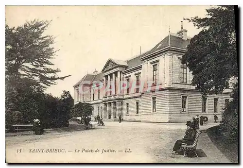 Ansichtskarte AK SAINT-BRIEUC.-Le Palais de Justice